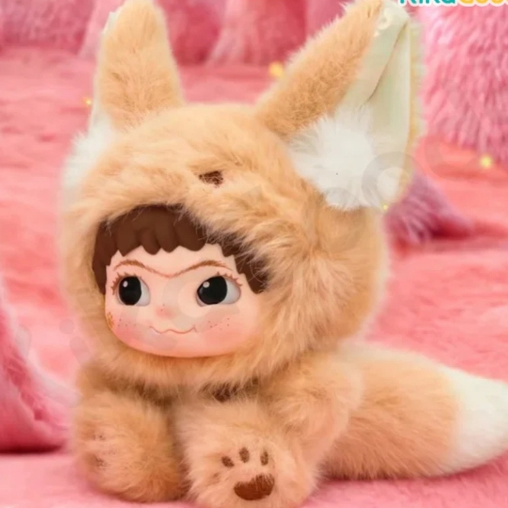 Wakuku‎ Fox & Bunny Trick Or Treat Series Plush - NIB - Sweetheart Fox
